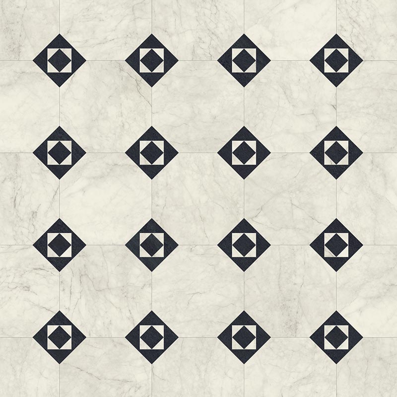 Octagon Key Rayne | DC477 | Elegant Victorian-inspired floor